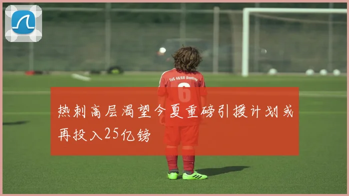 热刺高层渴望今夏重磅引援计划或再投入25亿镑