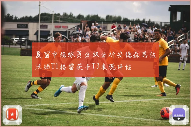 夏窗中场球员分级分析安德森恩佐沃顿T1格雷茨卡T3表现评估